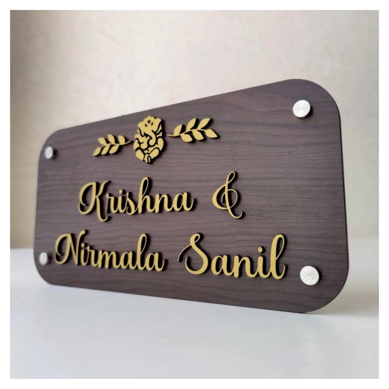 Acrylic Society Name Board - Image 5