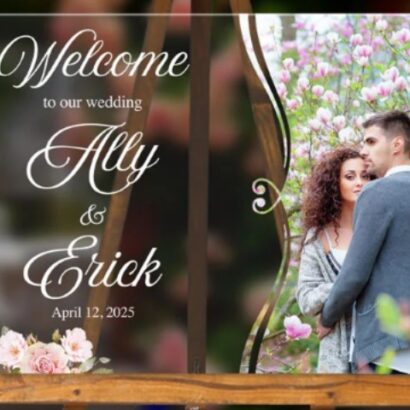 Acrylic Event Signage