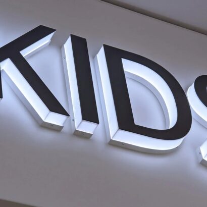 Acrylic 3D Letter Signage