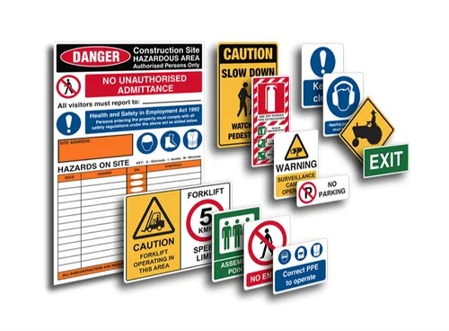 Acrylic Safety Sign Board - Image 3