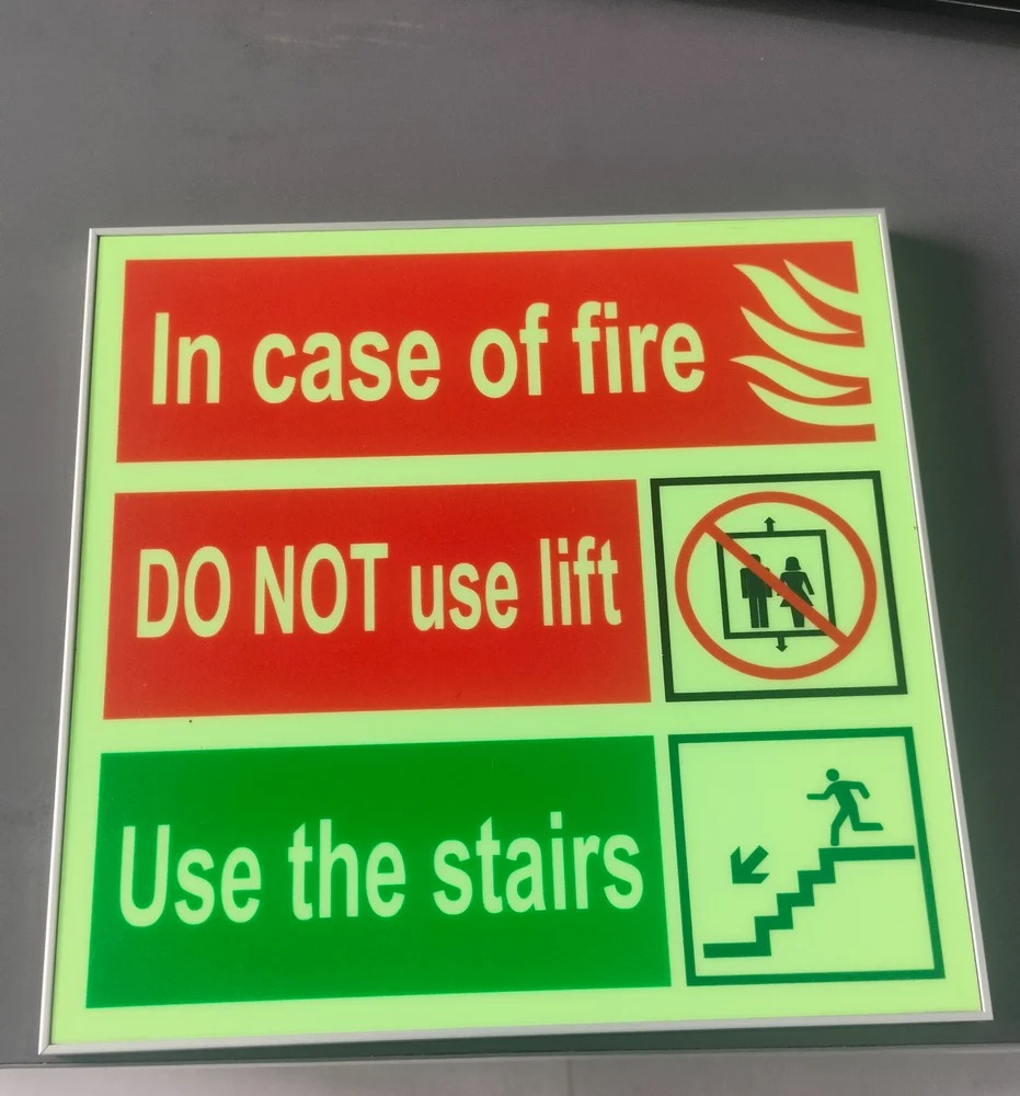 Acrylic Safety Sign Board