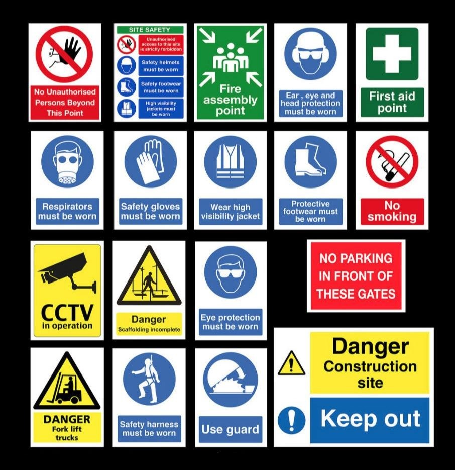Acrylic Safety Sign Board - Image 6