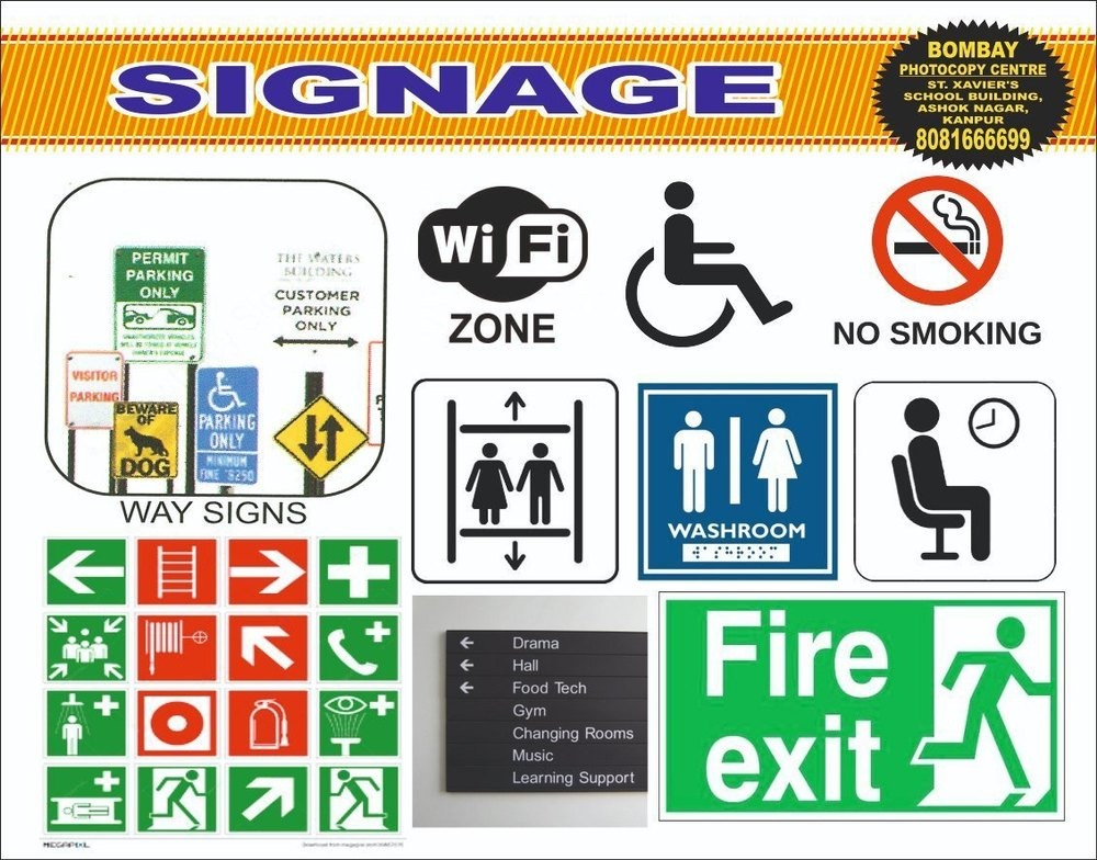 Acrylic Safety Sign Board - Image 10