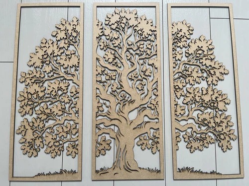 CNC Cut MDF Panel