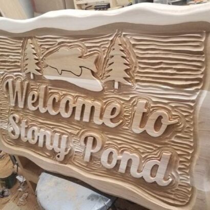 Name Plate CNC Cutting