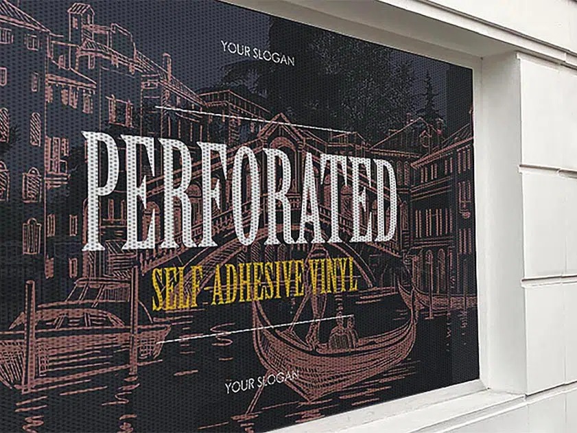 One Way Vision Vinyl Printing