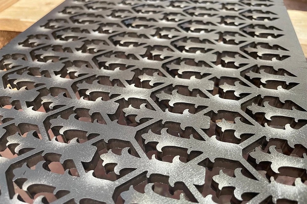 Laser Cut Metal Sheet
