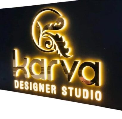 Acrylic Glow Sign Board